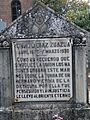 Tumba de un masón. Cementerio civil de Madrid