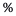 Unicode 0x0025