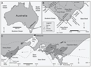 Archivo:Victoria Early Cretaceous Localities
