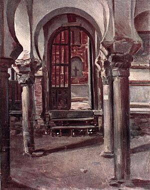 Archivo:1917-05-19, Caras y Caretas, Capilla del Cristo de la Luz (Toledo), Peláez (cropped)