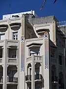 2016 detalles balcones Edificio Palacio Rinaldi - Plaza de La Independencia - Montevido