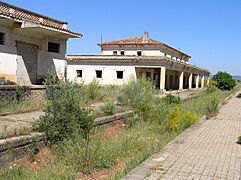 Andén estación ferrocarril
