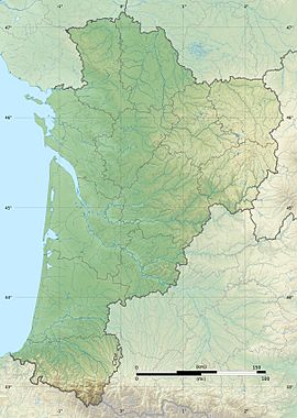 Río Drône ubicada en Nueva Aquitania