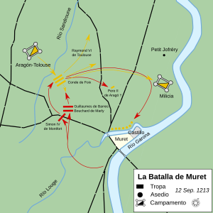 Battle of Muret Map - es.svg