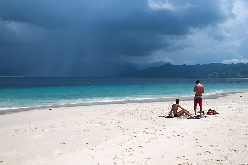 Beach, Gili Meno Island, Indonesia