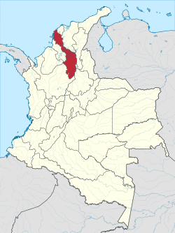 Bolivar in Colombia (mainland).svg