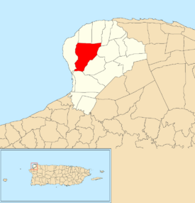 Camaceyes, Aguadilla, Puerto Rico locator map.png