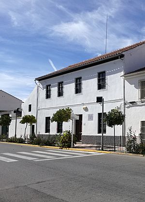 Archivo:Casa de la familia García Lorca en Valderrubio (Granada)