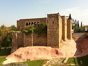 Archivo:Castell- Cartoixa de Vallparadís- abril 2011