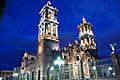 Catedral puebla nocturna