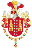 Coat of Arms of Álvaro Uribe (Order of Isabella the Catholic).svg
