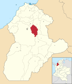 San Carlos ubicada en Córdoba (Colombia)