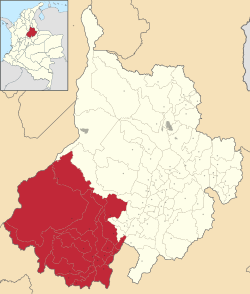 Colombia - Santander - Vélez (provincia).svg