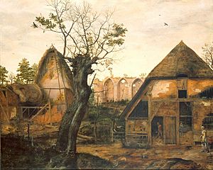 Archivo:Dalem, Cornelis - Landscape with Farmhouse - 1564
