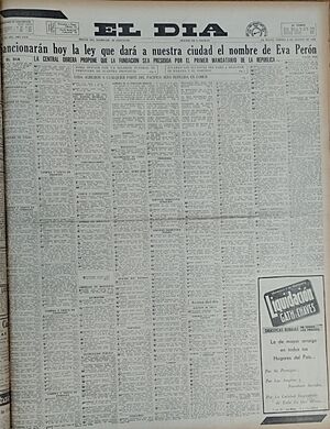 Archivo:Diario El Día - 08-08-1952