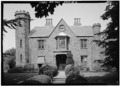 EAST FRONT, LOOKING WEST - Malbone, Malbone Road, Newport, Newport County, RI HABS RI,3-NEWP,62-2