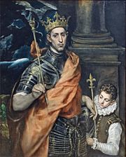 Archivo:El Greco - Saint Louis roi de France et un page 02