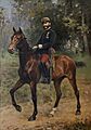 El rey Alfonso XII a caballo (Román Navarro)