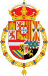 Escudo de Armas de Felipe II a Carlos II.svg