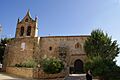 Fachada norte de la iglesia de Albendea