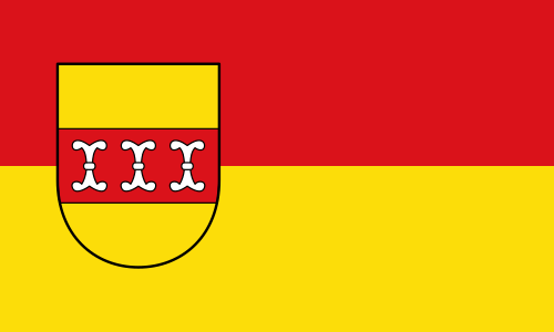 Flagge des Kreises Borken