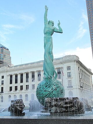 Fountain of Eternal Life - Cleveland, Ohio - DSC07930.JPG
