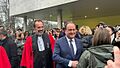 François Hollande à l'Université Paris 12