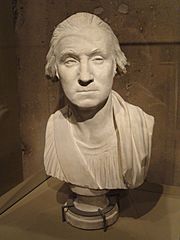 Archivo:George Washington by Jean-Antoine Houdon, plaster, c. 1786 - DSC03183