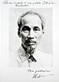 Ho Chi Minh 1946 and signature