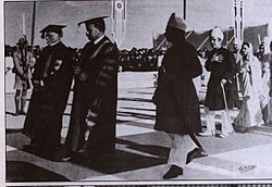 Archivo:Hydari ViceChancellor InaugurationArtsCollege-OsmaniaUni 1937