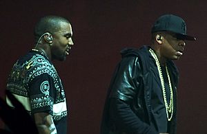 Archivo:Jay-Z Kanye Watch the Throne Staples Center 9 (cropped)