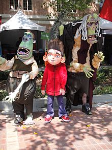 LA Times Festival of Books 2012 - Paranorman and two zombies (7104959075).jpg