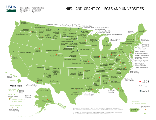 Archivo:Land Grant Colleges Map