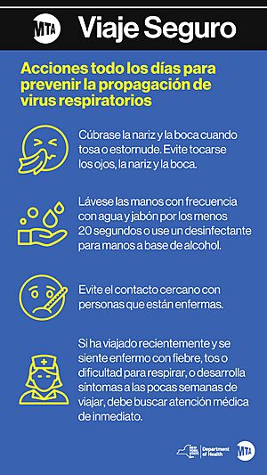 Archivo:MTA Issues Update on Precautions Against Coronavirus – SPANISH
