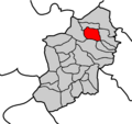 Mapa parroquia de Vilamane