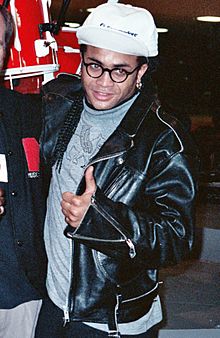 Milli Vanilli and C. Michael Greene (cropped).jpg