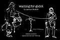 Poster for drama performance of "Waiting for Godot"