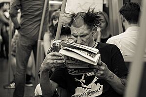 Archivo:Punk on the Vienna U-Bahn