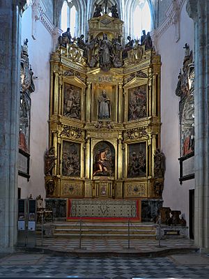Archivo:Retablo Mayor del Monasterio de San Isidoro del Campo (Santiponce)