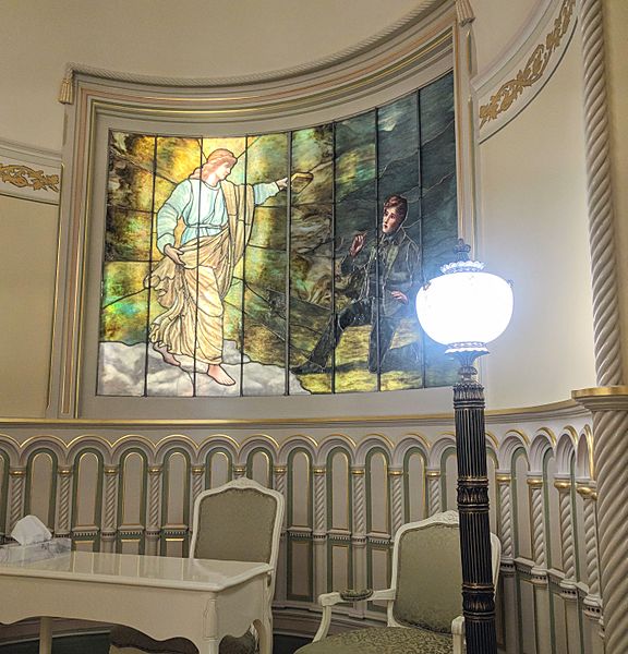 SLC Temple Stain Glass Art