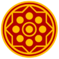 Seal of Ayutthaya (King Narai) goldStamp bgred.png