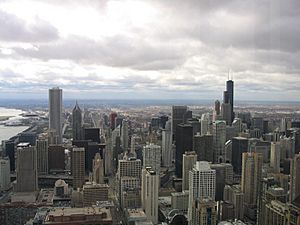 Archivo:Sears Tower from Hancock Observatory