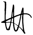 Signature of Zhelyu Zhelev