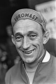 Start Olympias Tour op Rembrandtplein, nummer 34 Wout Wagtmans (kop), Bestanddeelnr 920-3427.jpg