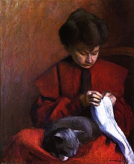 Archivo:The Artist's Mother Albert Marquet (1905-1906)