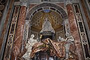 Tumba Alejandro VII, Bernini