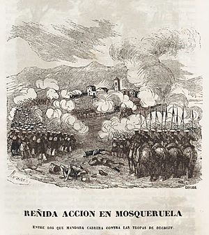 Archivo:1845, Historia de Cabrera y de la guerra civil en Aragón, Valencia y Murcia, Reñida acción en Mosqueruela