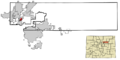 Adams County Colorado Incorporated and Unincorporated areas Derby Highlighted
