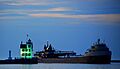 American Fortitude enters Lorain last night