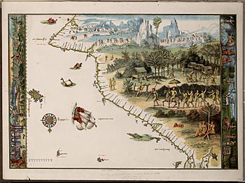 Archivo:Australia first map